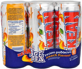 Kean Ice Tea Ροδάκινο 6X330ml