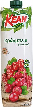 Kean Κράνμπερι Φρουτοποτό 1L