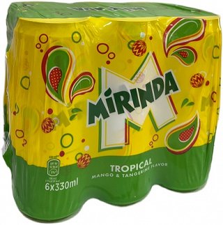 Mirinda Tropical Mango & Tangerine 6x330ml