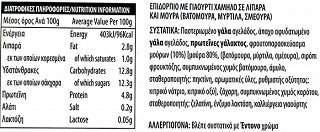 Zita Lactose Free Γιαούρτι 0% Μούρα 3x150g