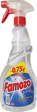 Famozo Clear Window Cleaner 750ml -0.75€