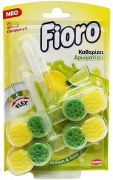 Fioro Toilet Refreshner Lemon Lime 2x48g