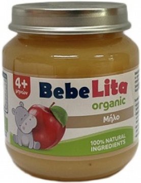 Bebe Lita Organic Apple 125g