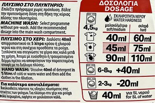 Eureka Massalias Classic Liquid 57 Washes 2,592L