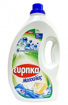 Εύρηκα Μασσαλίας Μαστιχέλαιο & Γιασεμί Υγρό 57 Πλύσεις 2,592L