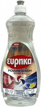 Eureka Power Wash Rinse Aid Lemon Scent 750ml