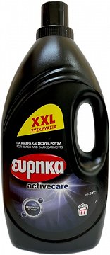 Εύρηκα Active Care Black & Dark Υγρό 77 Πλύσεις 3,5L