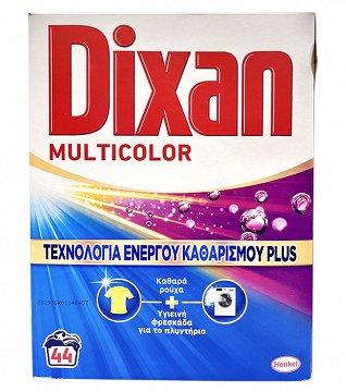 Dixan Σκόνη Multicolor 44 Πλύσεις 2,2kg