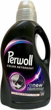 Perwoll Renew Color Για Μαύρα & Σκούρα Ρούχα Υγρό 28 Πλύσεις 1.4L