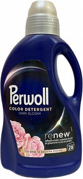 Perwoll Renew Color Dark Bloom Για Μαύρα & Σκούρα Ρούχα Υγρό 28 Πλύσεις 1.4L