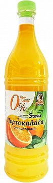 Αμαλία Σιρόπι Πορτοκολάδα Stevia Squash 1L