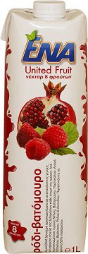 Ena 8 Fruits Pomegranate Rasberry 1L