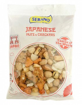 Serano Japanese Nuts & Crackers 175g