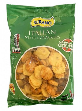 Serano Italian Nuts & Crackers 175g