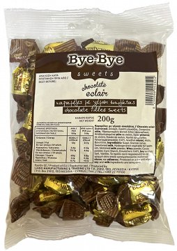 Bye Bye Sweets Chocolate Eclair 200g