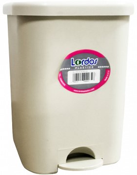 Lordos Plastic Bin Various Colours 9L 1Pc