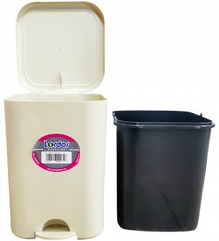 Lordos Plastic Bin Various Colours 9L 1Pc