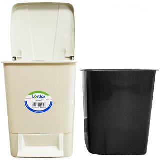 Lordos Plastic Bin Various Colours 16L 1Pc