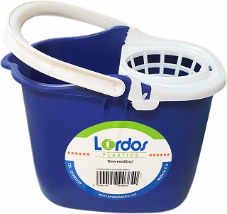 Lordos Κουβας Σφουγγαρίσματος 15L Διάφορα Χρώματα 1Τεμ