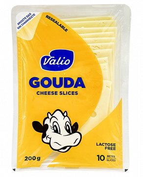 Valio Γκούντα 10 Φέτες Χωρίς Λακτόζη 200g