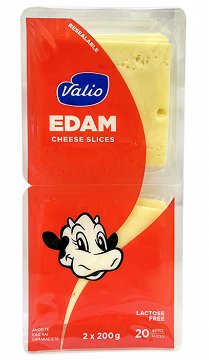 Valio Ένταμ 20 Φέτες Χωρίς Λακτόζη 2x200g