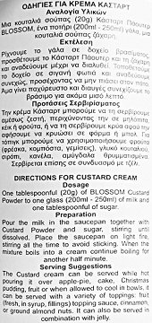 Blossom Custard Powder 340g