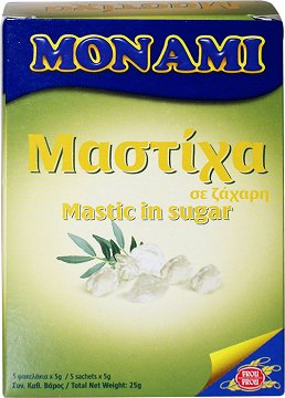 Μοναμί Μαστίχα Σε Ζάχαρη 5X5g
