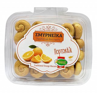 Galatas Bakeries Smyrneika Traditional Orange Biscuits 330g