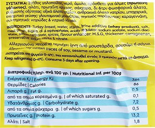 Kitromilide Smoked Turkey Breast Slices 500g