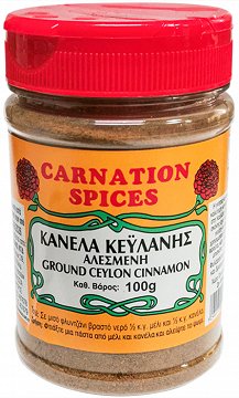 Carnation Spices Κανέλα Κευλάνης Αλεσμένη 100g