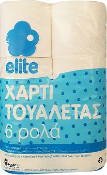 Elite Χαρτί Τουαλέτας 6Τεμ