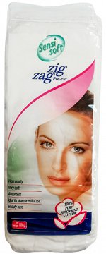 Sensi Soft Zig Zag Pre Cut Cotton 100g
