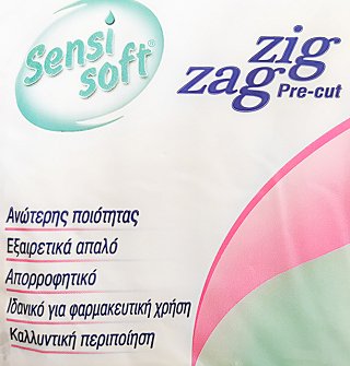 Sensi Soft Zig Zag Pre Cut Cotton 150g