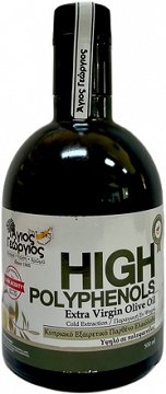 Άγιος Γεώργιος High Polyphenols Κυπριακό Εξαιρετικό Παρθένο Ελαιόλαδο 500ml