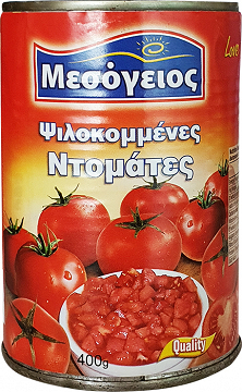 Μεσόγειος Ψιλοκομμένες Ντομάτες 400g