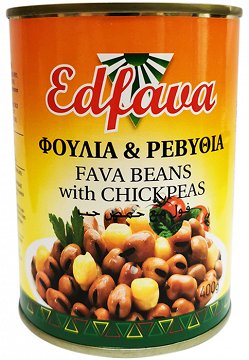 Elfava Fava Beans With Chick Peas 400g