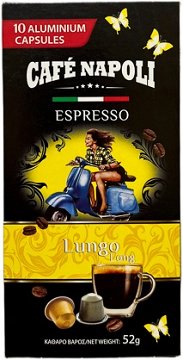 Cafe Napoli Lungo Long Καψούλες 10Τεμ