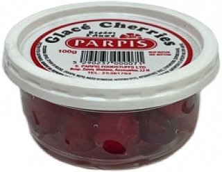 Parpis Glace Red Cherries 100g