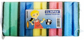 Clinpan Σφουγγαράκια Κουζίνας Grip 5Τεμ