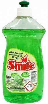 Smile Υγρό Πιάτων Μήλο 500ml
