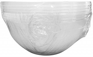 Pip Round Plastic Storage Containers With Lid 1050cc 4Pcs