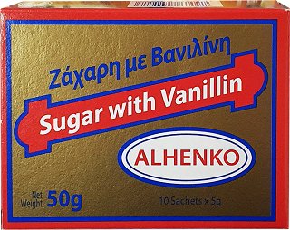 Alhenko Ζάχαρη Με Βανιλίνη 10X5g