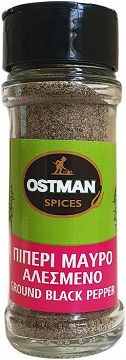 Ostman Πιπέρι Μαύρο Αλεσμένο 60g
