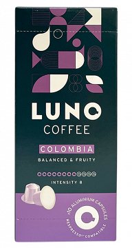 Luno Coffee Colombia 8 Καψούλες 10Τεμ