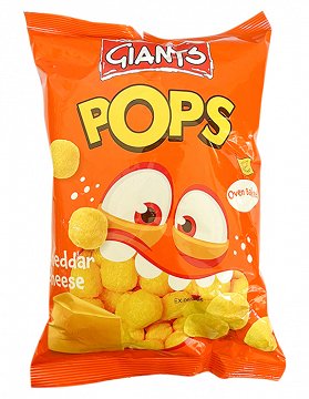 Giants Pops Τυρί Τσένταρ 100g