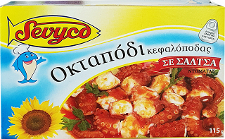 Sevyco Octopus In Sauce 115g