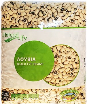 Natural Life Black Eye Beans 1kg