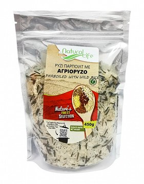 Natural Life Parboiled With Wild Rice 450g