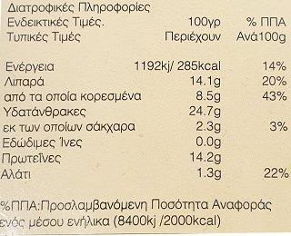 Kyprianou Χωριάτικες Ραβιόλες 400g