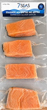 7Seas Φιλέτο Σολομού Με Δέρμα Νορβηγίας 500g